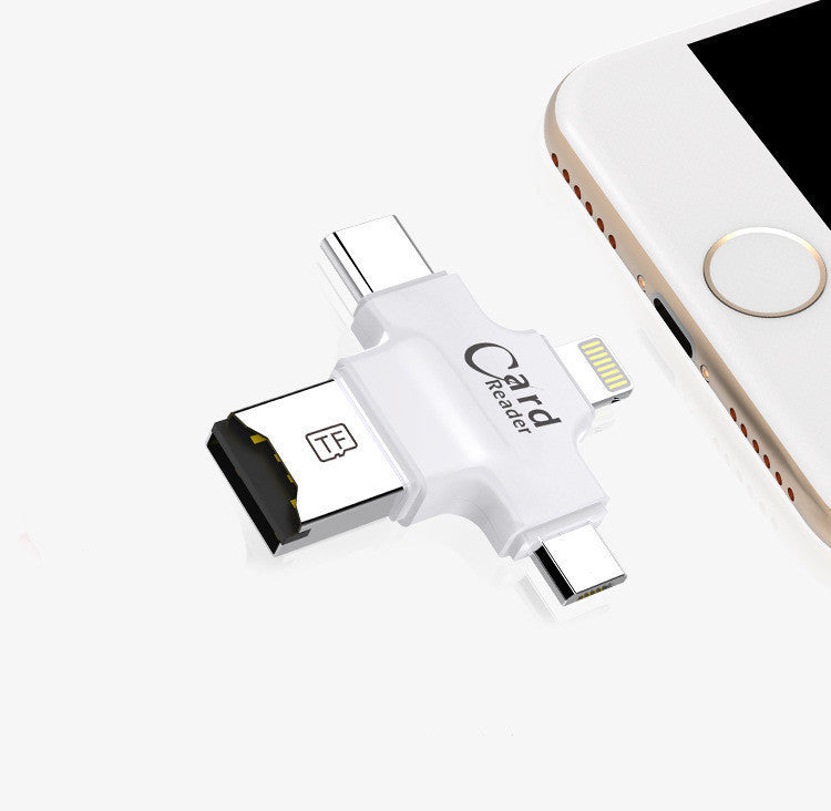 Four-In-One Multi-Function Mobile Phone Card Reader - 图片 2