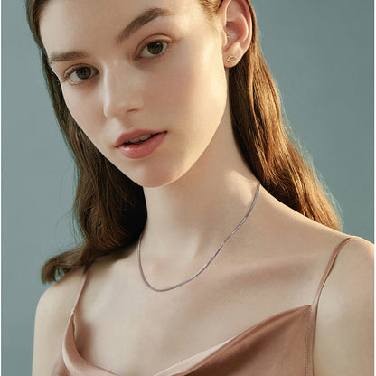 Ladies Fashion Car Flower Chopin Clavicle Necklace d06baef3 13db 4a37 8f77 452bb9aad557