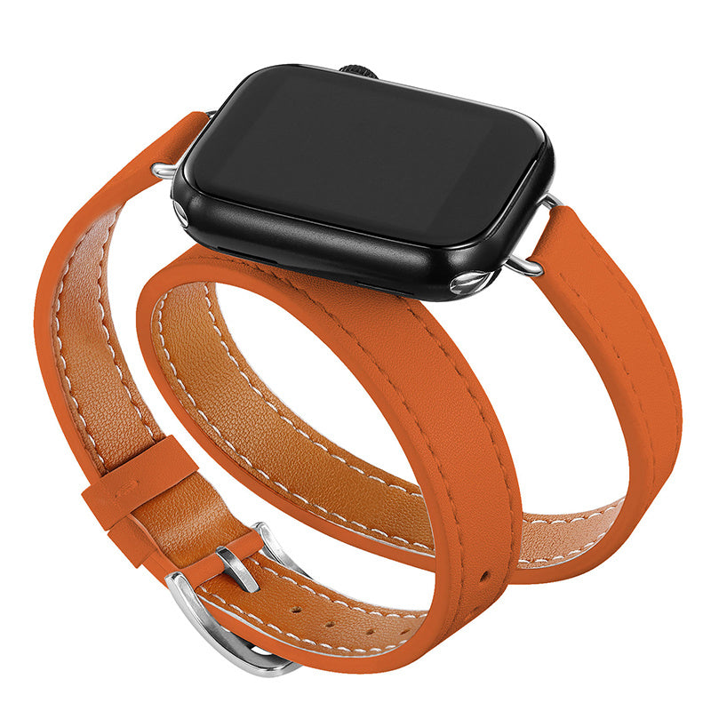 Watch Strap Leather Double Circle d06c832e 1b2e 4825 909d ff741dd2e894