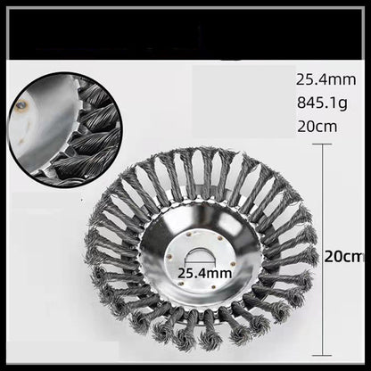 Lawn Mower Head Twist Wire Bowl Wire Rust Removal d06fffc0 a130 4512 9a33 232572fe0f47