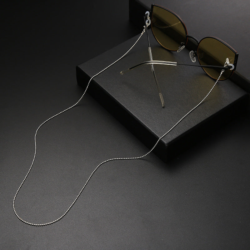 Simple Monochrome Glasses Chain Retro Personality d076887a 01c7 4406 9795 6d2f3262ecb9