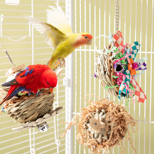 Parrot Bird Toy Supplies Gnawing Molar d07ec2fc b5ed 4519 b972 4b3b33a1db3c