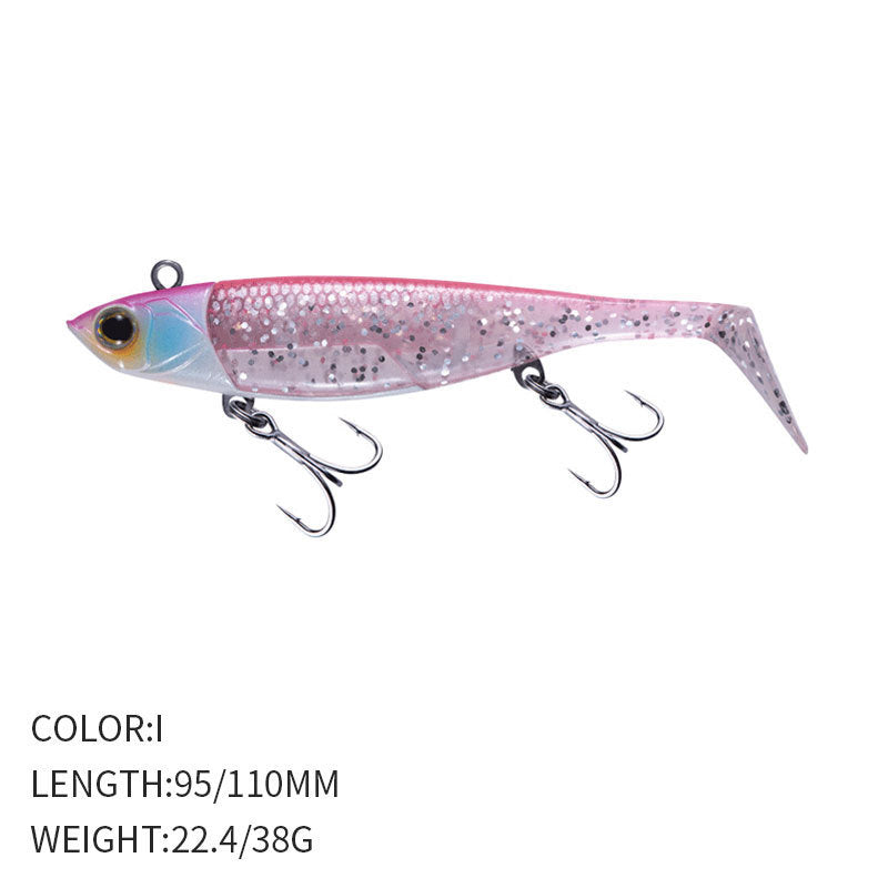 Tail Soft Bait Sea Fishing Lure Fish Type Jig Hook Tossing Fake Fish Weever Topmouth Culter d08edae5 d552 49bc be3b 638f4686a