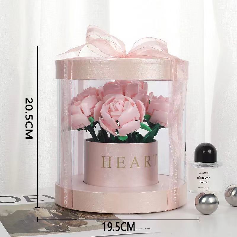Building Blocks Rose Bouquet Flower Pot d0daf433 acdd 49af 8c03 6f2b4270a83b