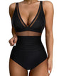 Women's High Waist One-piece Swimsuit d0dd8b1d 17ef 40db ae74 e081fa386d95