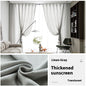 Simple Household Use Sunshade Light Transmission Nontransparent Curtain