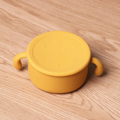Go Out Carry Cover Dustproof Children's Silicone Snack Bowl d0e8a1aa 15ab 4019 a1d2 dc7a33589bf8