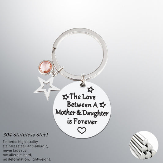Stainless Steel And Titanium Steel Keychain Fashion Diamond Small Hanging d0e958c7 2bab 40c9 a69b 5d75c682b926