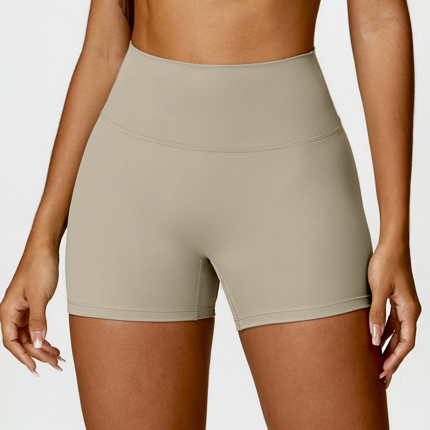 High Waist Yoga Shorts Belly Contracting Peach Hip Lifting Sport Shorts d0fb0472 5bba 49ee 9bc3 45734e82d451