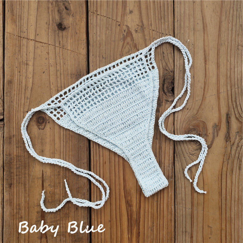 Handmade Crochet Bikini Bottoms Cotton Sunbathing Swimming Trunks d0fb08a6 b548 42b0 a5ff 87175280df33