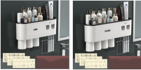 Toothbrush Rack Toothbrush Cup High Grade Gargle Wall Mounted d11d32e9 d9c8 40a0 bbe4 58694a73547b