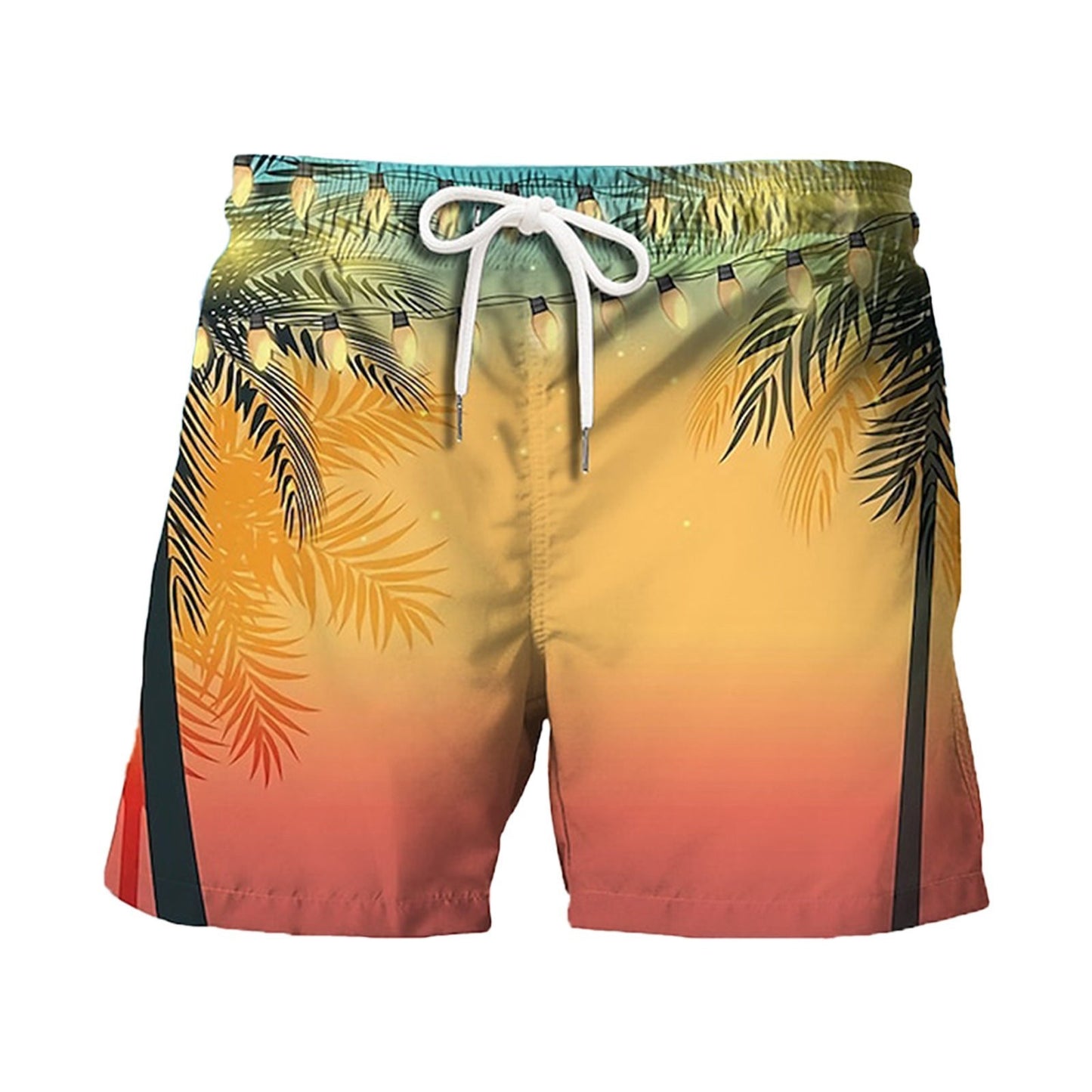 Summer Japanese Banana Leaf Beach 3D Digital Printing Beach Pants Men's Casual Shorts d13aa7e2 0804 4213 9401 f80fdd214771 ef