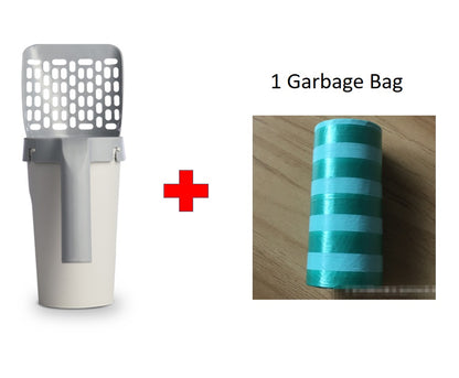 Storage Box Integrated Lazy Cat Litter Shovel Set d15643c6 d0e1 4c56 9dbb d05682aa641f