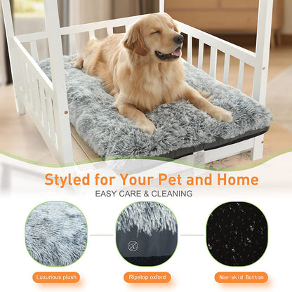 Kennel Cat Dogs The Shaggy Bed Dog Cage Cushion Warm d15c2575 c069 43b7 a40b 20cd55df8ba8