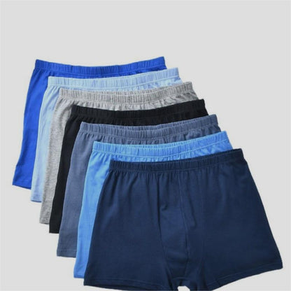 Men's Boxer Mid Waist Underwear Middle-aged And Elderly Cotton Shorts d16b3773 d80a 473b b727 5794275a330c