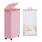 Oxford Cloth Dirty Clothes Folding Dirty Clothes Basket Dustproof With Cover Storage Basket