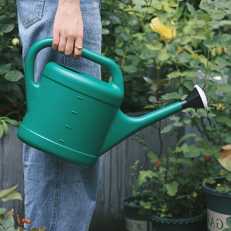 Garden Vegetables Watering Pot Dual-use Plastic Large Capacity 10L Long Mouth Wholesale d17d64d9 167b 4c62 9099 7597a2837118 