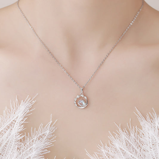 Girls' Niche Sterling Silver Pluto Necklace d1887702 a0b1 4959 943e a7619a9b7074