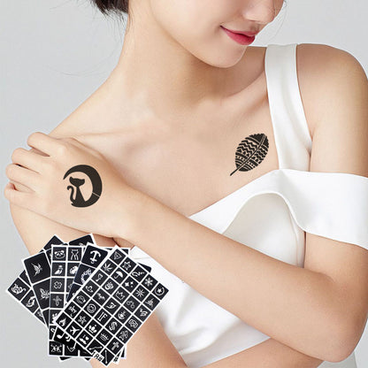 Hollow Tattoo Mold Women's Spray Paint d18962d1 fe3c 42a3 8d8f 919612c7c39a
