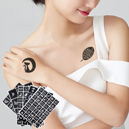 Hollow Tattoo Mold Women's Spray Paint d18962d1 fe3c 42a3 8d8f 919612c7c39a