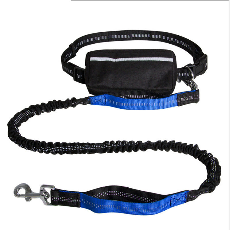 Nylon Reflective Retractable Running Hands Free Dog Leash d18b76d3 022d 4510 8c91 1c1ea9db0439
