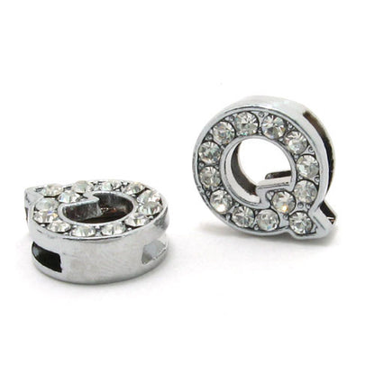 DIY Letter Bracelet 10mm Rhinestone Letter Beads d192dbb4 8da2 4d80 83c3 0de7e12316a8