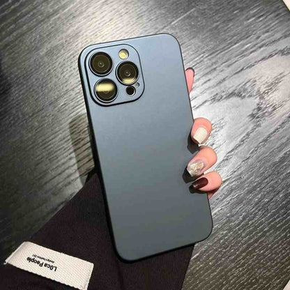 Simple Solid Color Anti Fall Cover Ultra-thin Frosted d196b75b fa17 4634 9282 aab40f147c51
