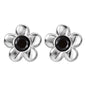 Flower Inlaid Black Diamond Necklace Pendant d1d9fd39 ff80 497e 85fa f314ec36423d