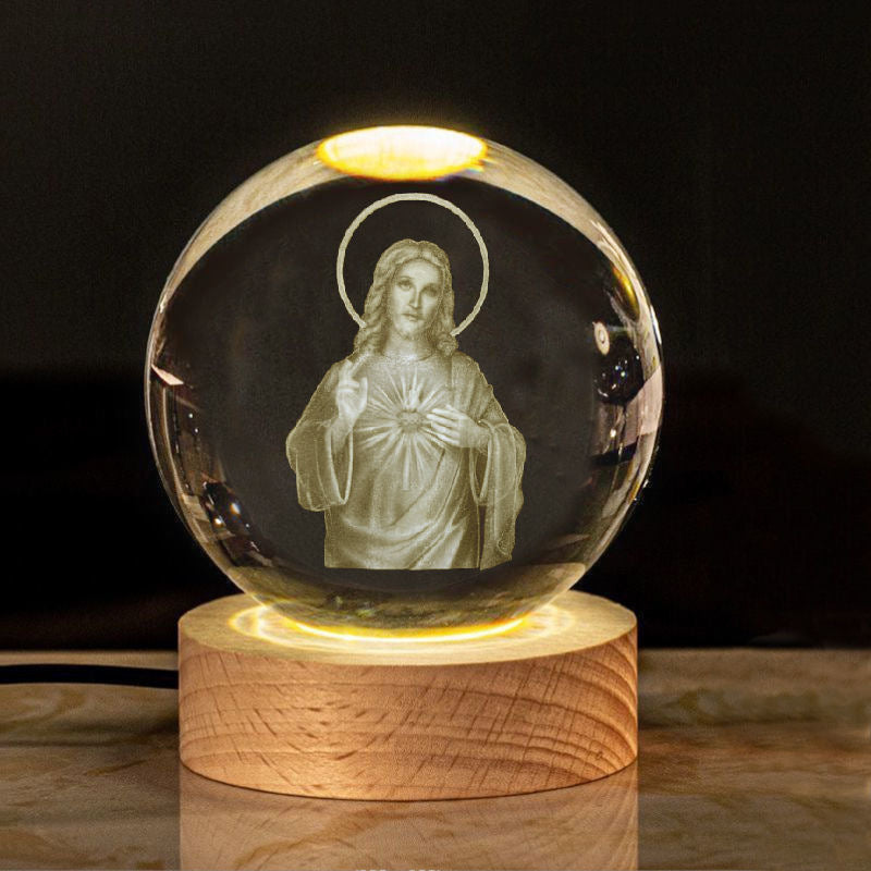 Creative Glow Crystal Cross Church Office Desk Surface Panel Ornaments d1da93a3 f231 460a 8f1a f0763e7e7fb4
