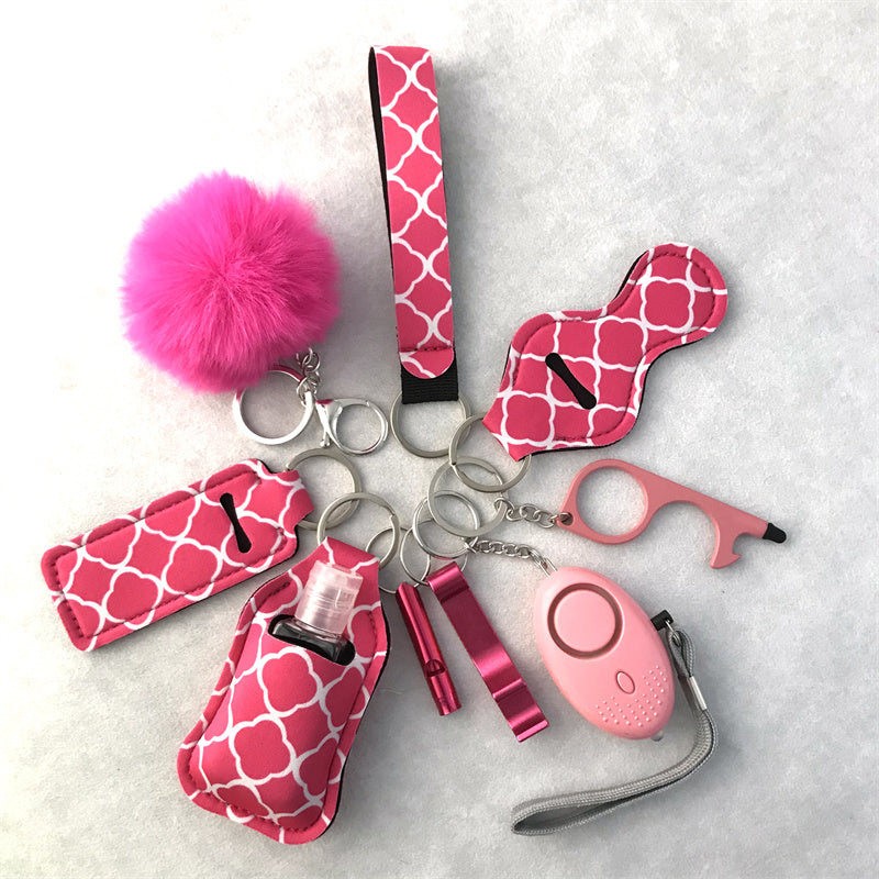 Wrist Keychain 10 Pieces Suit Door Opener Hand Sanitizer Bag d1efbda3 cf29 49f6 afee bfb3be94f4ee