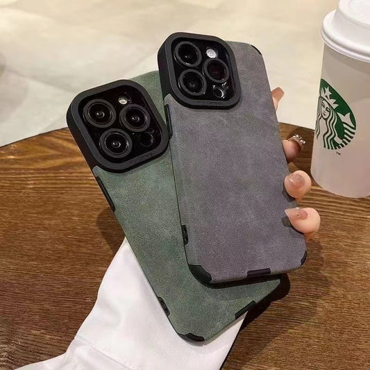 Korean Style Suede Drop-resistant Phone Case d1f830e4 26b8 4765 880d 1411e4df982f
