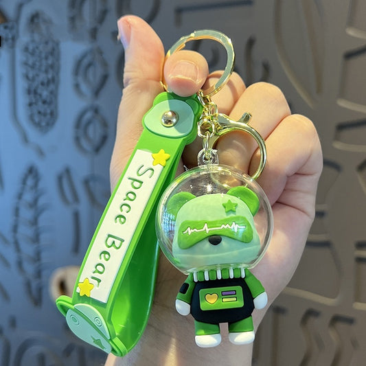 Creative Cartoon Cute Space Bear Keychain d2020fc7 6709 4162 8b5a 57110ee9e52a