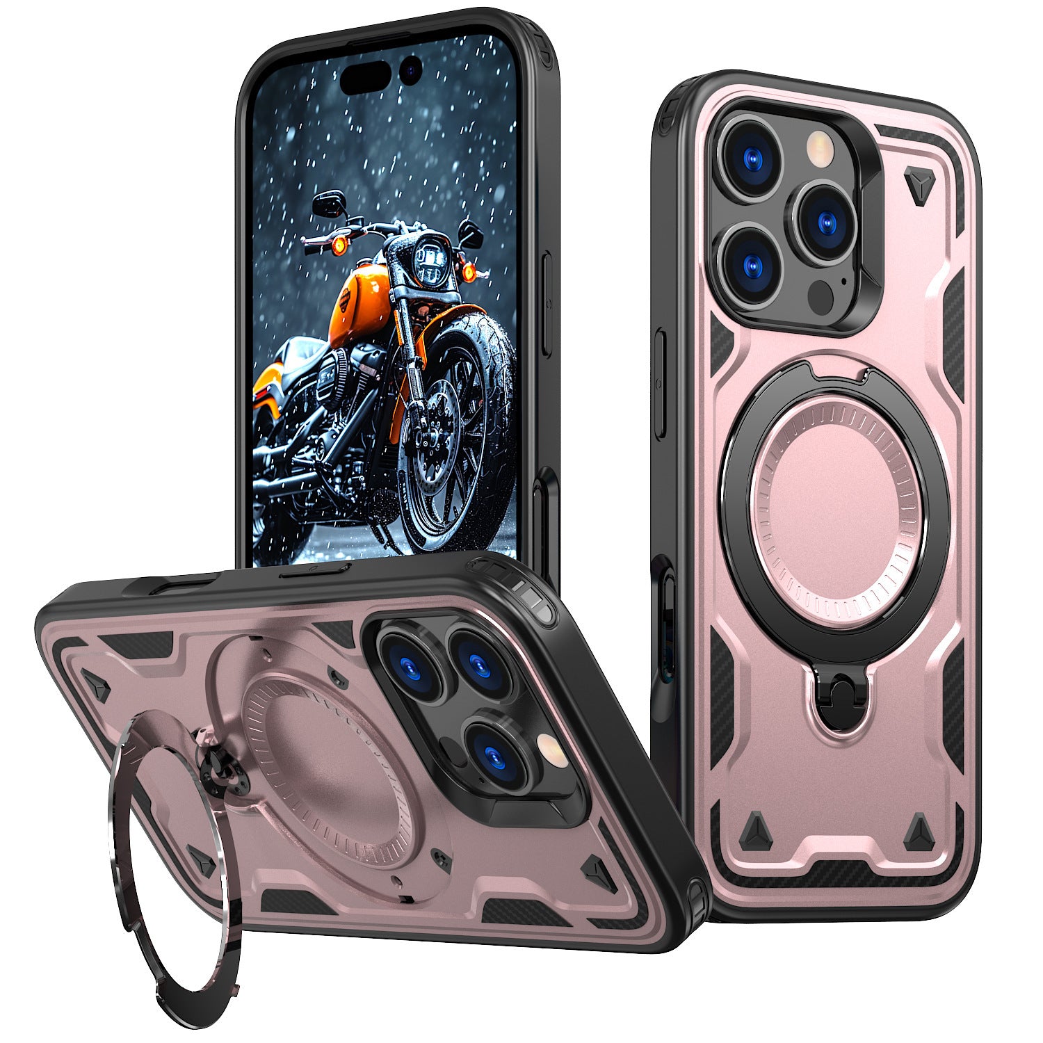 Simple Magnetic 360 Rotating Bracket Phone Case d202a0d4 472a 4405 8a13 e942a3f30b12