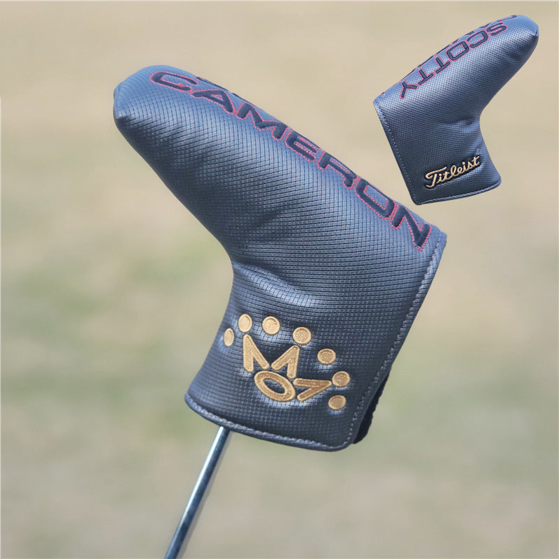 Straight Strip One-line Putter Golf Club Cover Head Cover Ball Head Protective Cover d207d329 4fa6 40c6 97cd 7d0dcec48eb3