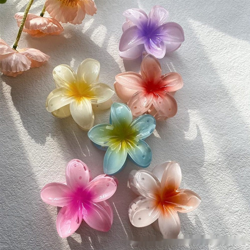 Egg Bauhinia Flower Back Spoon Grasping Hair Clip d20ae58f 6ce7 4066 b421 bb311e562165