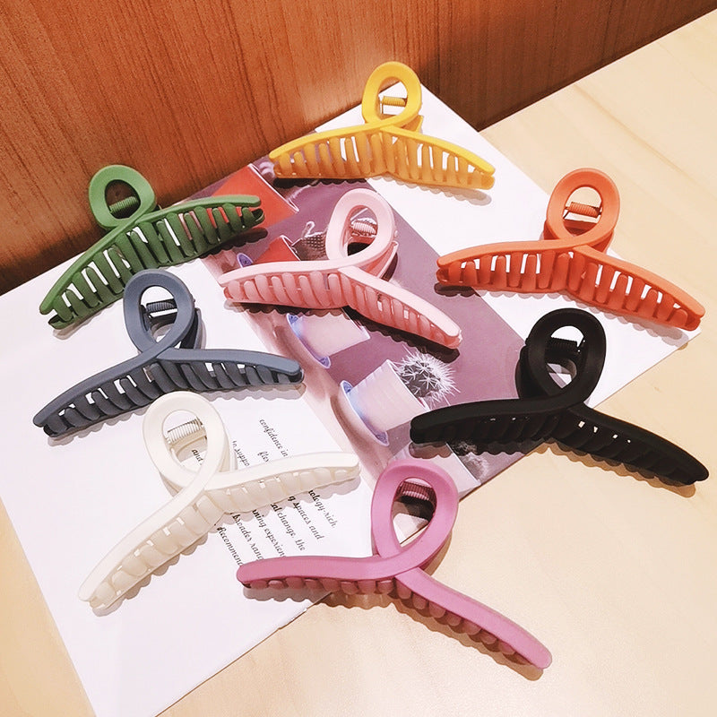 Frosted Clip Large Hair Clip Back Head Hair Clip Female Temperament Plate Hair Clip d2157ba1 193e 4051 990b 0b1714704c16