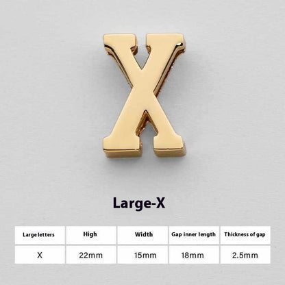 U Perforated 26 English Letters Hardware Accessories d216f850 8df5 46e3 865e c95f63aa5fb0 trans