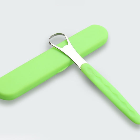Tongue Scraper Tongue Cleaning Stainless Steel Tongue Scraper Oral Care Tool Deodorant Tongue Brush d2216a1b cf6f 4c7b a320 f