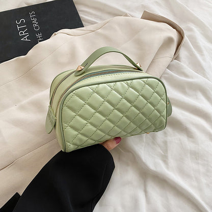 Rhombus Cosmetic Bag Portable Large Capacity d22d6e2b 81a4 4a0d b056 3e21f6e7dee4