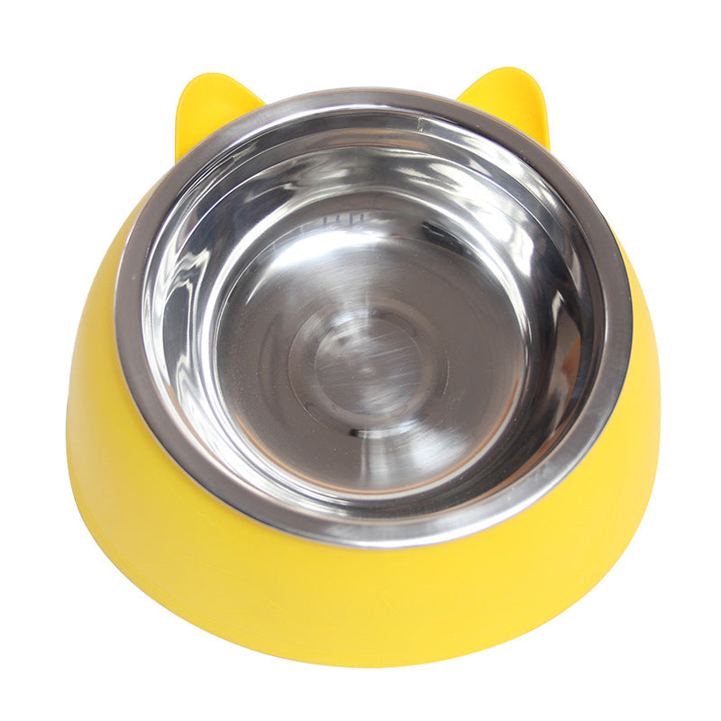 200mlStainless Steel Oblique Mouth Pet Cat Bowl - HD Wireless Product #8
