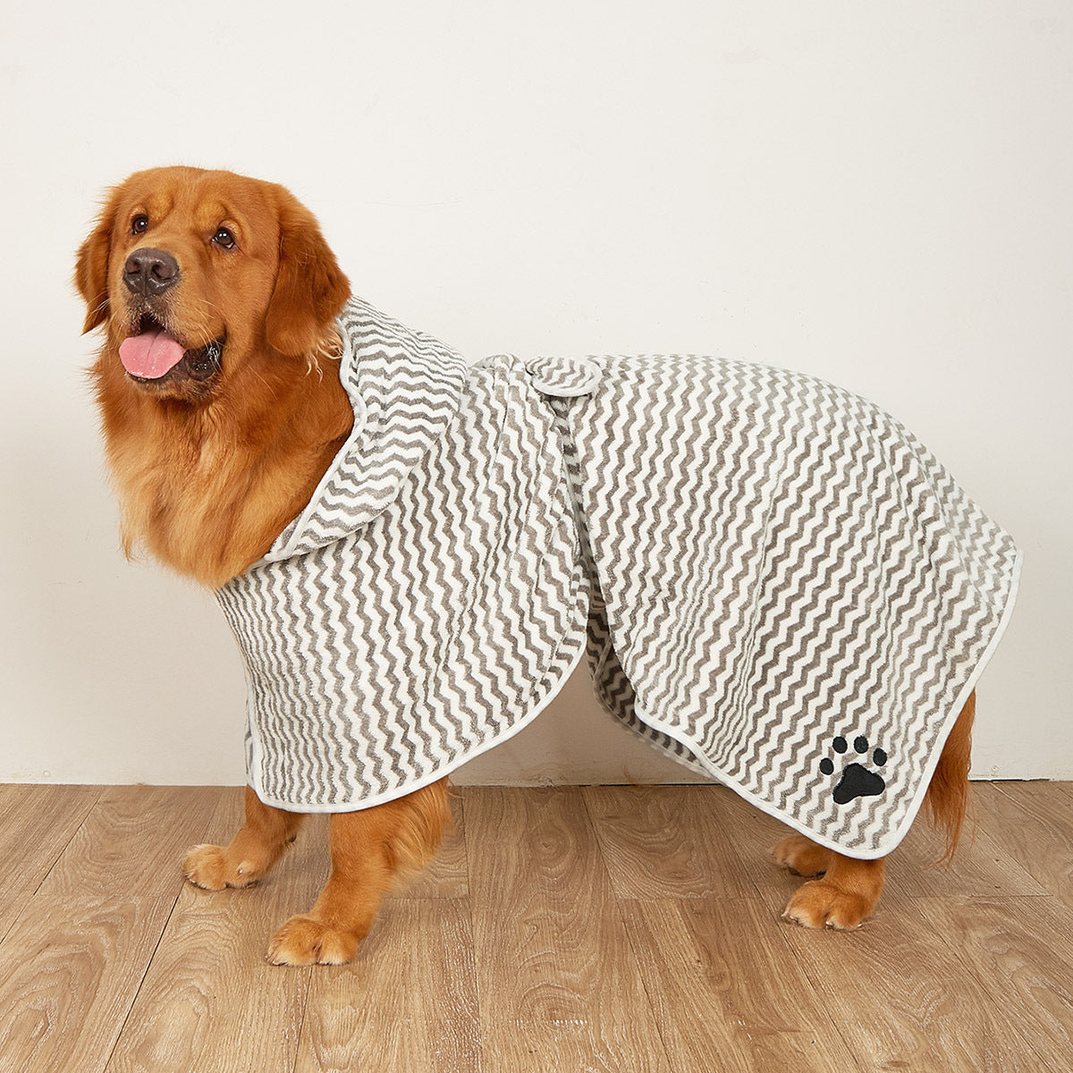 Pet Dogs And Cats Microfiber Bathrobe Towel d23ecc1c c1fe 4e27 bd44 0df1b9f376d8