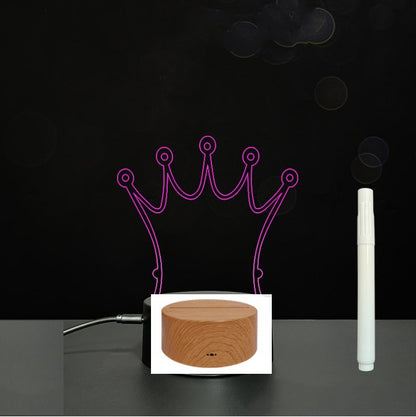 3D Acrylic Board Handwriting Message Board LED Light - HD Wireless Product #38