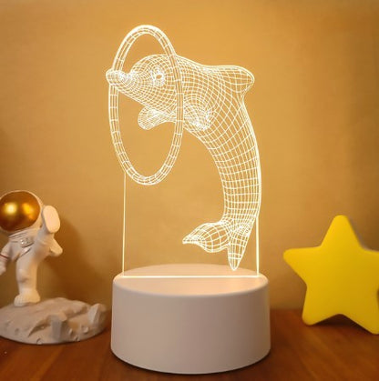 3D Lights Colorful Touch Remote Control LED Visual Lights - HD Wireless Product #24