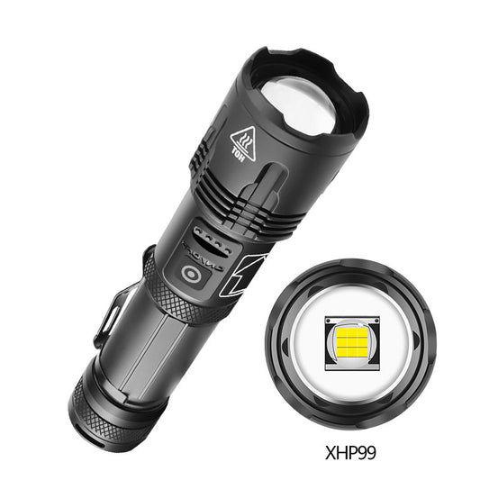 Strong Light Tactical Flashlight With Pen Clip Attack Head d2735403 21db 4121 9f22 c628656e3816