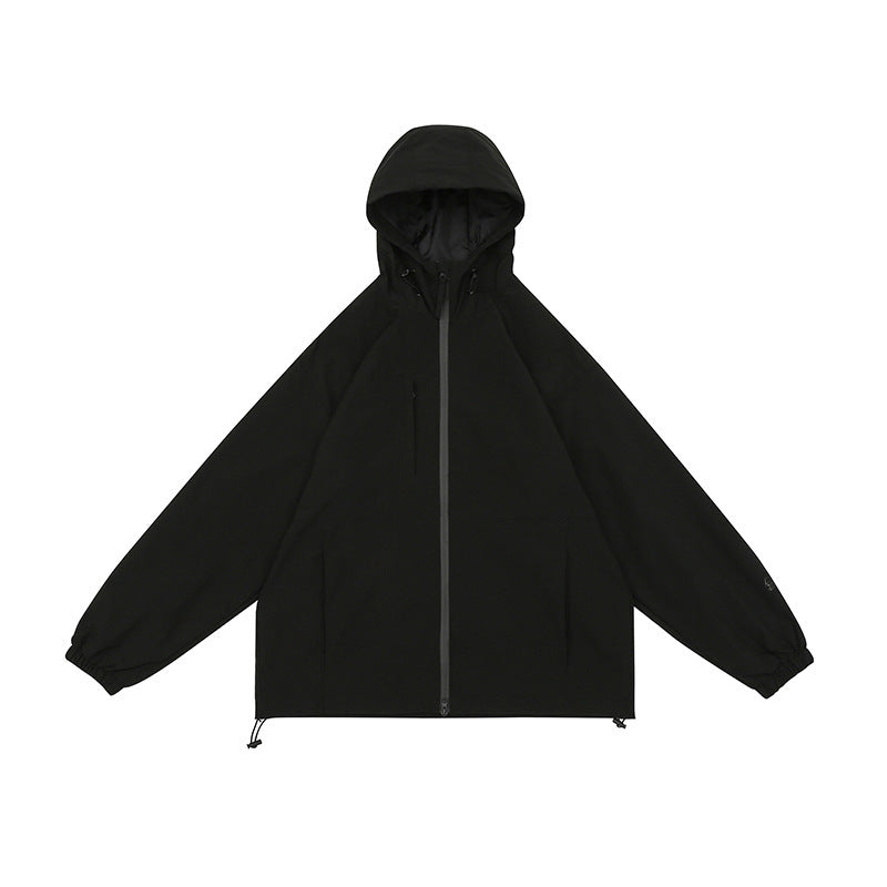 Men's And Women's Fashion Simple Outdoor Sports Shell Jacket d280c93d 6013 44b0 ac74 47316c878d93