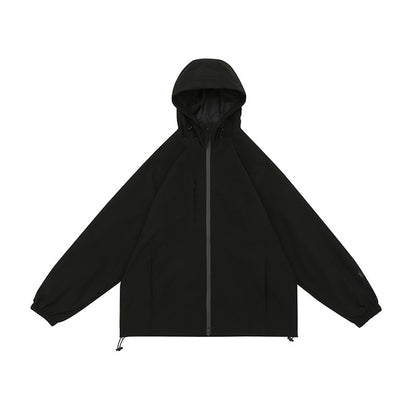 Men's And Women's Fashion Simple Outdoor Sports Shell Jacket d280c93d 6013 44b0 ac74 47316c878d93