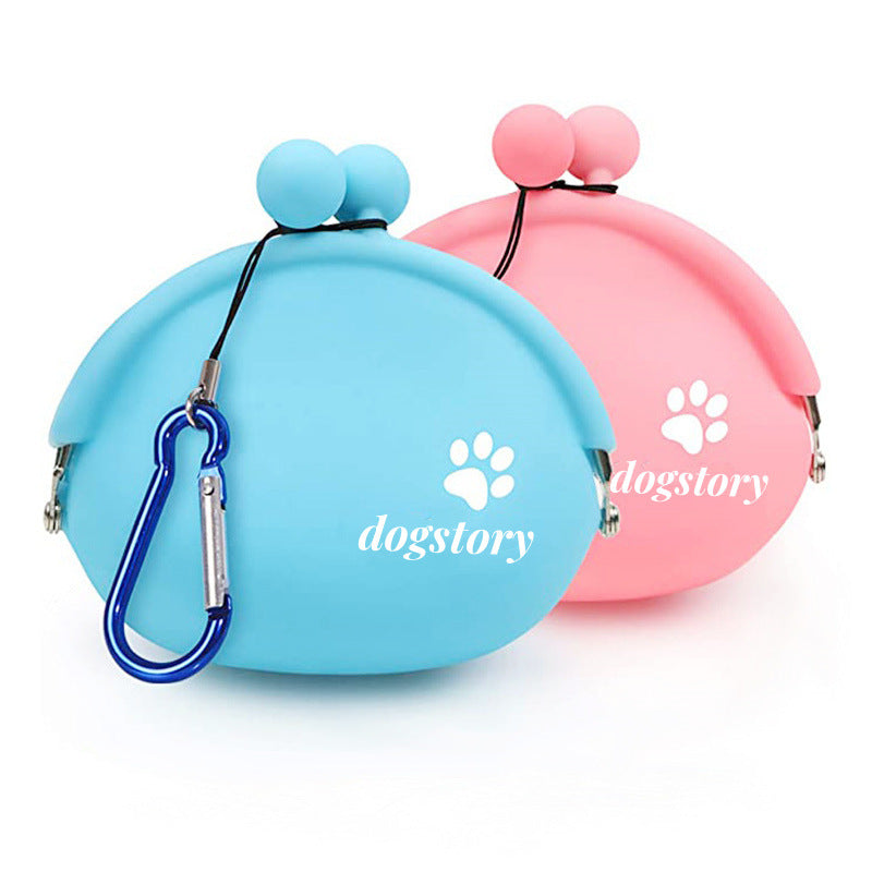 Silicone Pet Snack Bag Solid Color d289c0aa 6547 4a43 9e35 4798bb735a7f