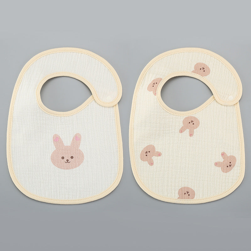 Thin Kids' Bib Pure Cotton Waterproof Gauze Saliva Towel d2a049dc 48ce 43a0 89a7 297be56fdfe7
