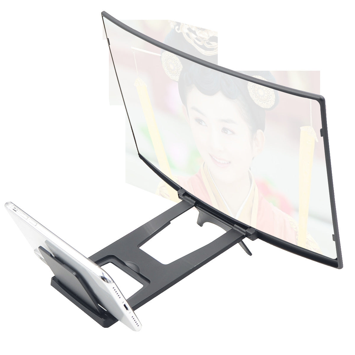 Mobile Phone Amplifier 12-inch Curved Mobile Phone Screen Amplifier - 图片 2