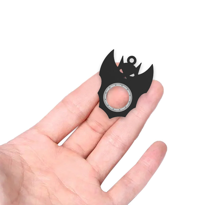 Halloween Creative Fidget Spinner Toy Bat Demon Ghost Keychain Hand Spinner Anti-Anxiety Toy Relieves Stress Bottle Opener Ki